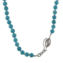 Monica Marcella – Kingsman Turquoise Necklace with Ojo Clasp