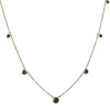 Monica Riley - Seven Graduated Black Diamond Necklace