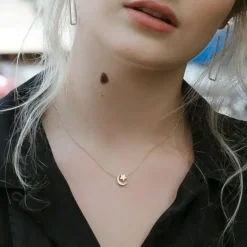 Moon and Stars Necklace