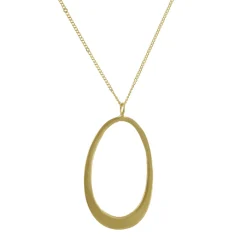 Philippa Roberts - Medium Oval Necklace in Vermeil