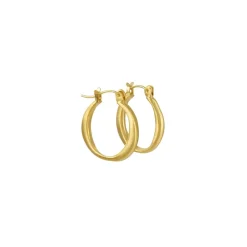 Philippa Roberts - Small Round Hoop Earrings in Vermeil