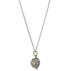 Ray Griffiths- Emerald Cut Pendant with Topaz