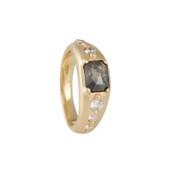 Rebecca Overmann - Black Diamond Ring