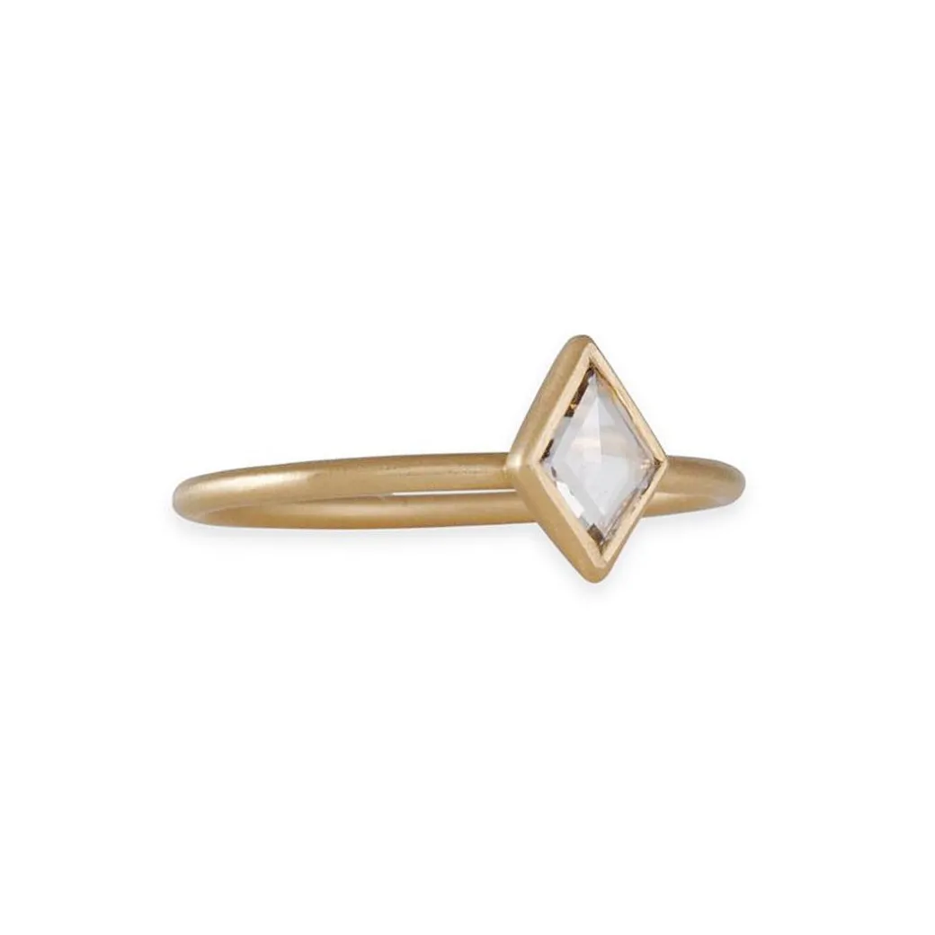 Rebecca Overmann - Diamond Bevel Stacking Ring