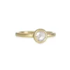 Rebecca Overmann - Hidden Halo Brilliant Rosecut Diamond Ring