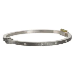 Rene Escobar - Thin Carol Bracelet in Sterling Silver