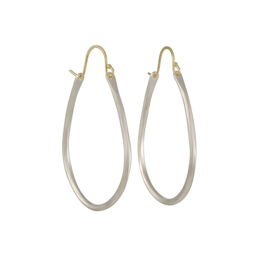 Sarah Mcguire - Small Anjou Hoops