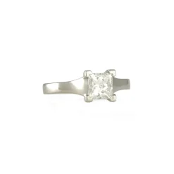Sholdt Designs - 1.07ct Princess Cut Diamond Ring