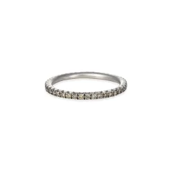 Sofia Kaman - Champagne Diamond Platinum Eternity Band