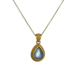 Steven Battelle – Blue Moonstone Pendant