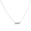 Tashi - Mama Bar Necklace in Sterling Silver