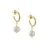Tashi - Vermeil Pearl Earring